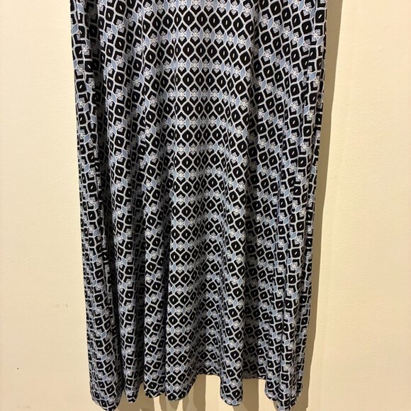 Charter Club Blue & White Sleeveless Dress - Women's XS - Picture 9 of 10
